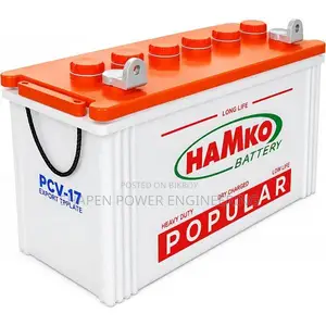 Hamko Popular PCV-17 Plate Battery