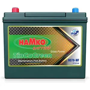 Hamko NS70-MF TinCaGreen 65Ah Car Battery