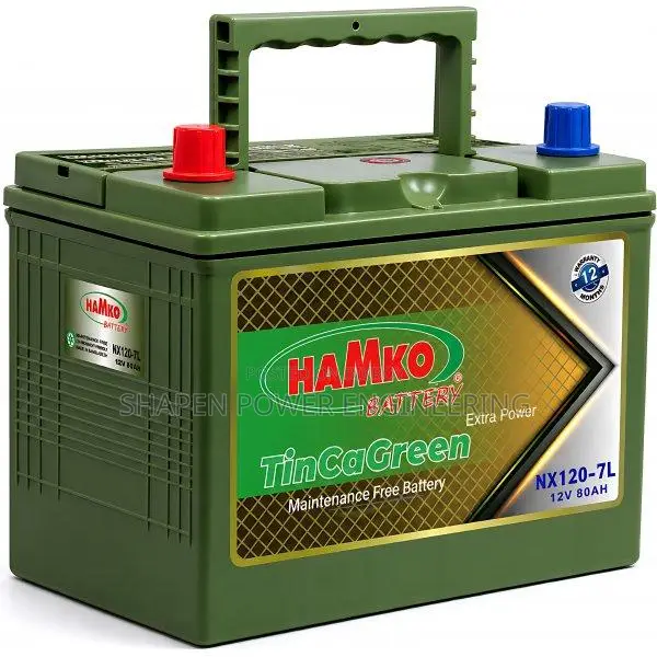 Hamko NX120-7L TinCaGreen 80Ah Car Battery