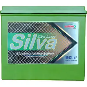 Hamko NS60L-MF Silva 45Ah Car Battery