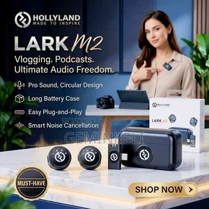 Hollyland Lark M2 Wireless Lavalier Microphone