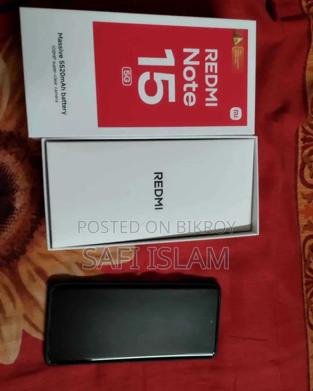Xiaomi Redmi Note 15 256 জিবি ব্লু