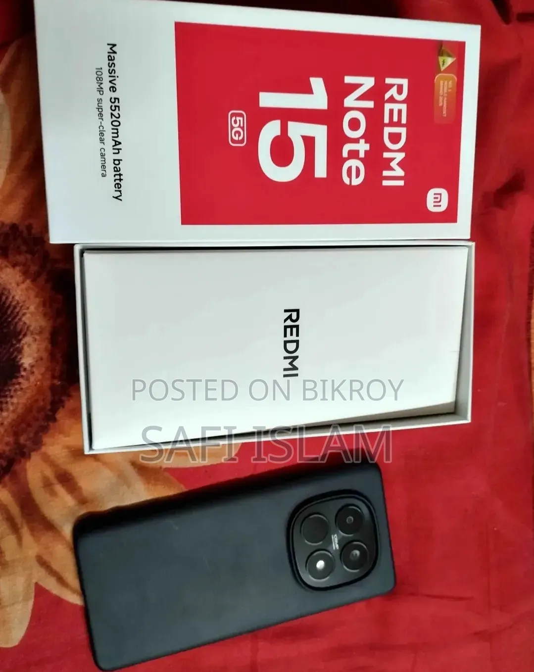 Xiaomi Redmi Note 15 256 জিবি ব্লু
