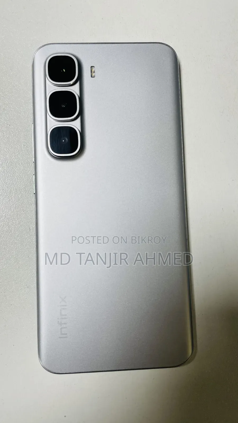 ইনফিনিক্স হট ৬০ প্রো+ ১২৮ জিবি সিলভার