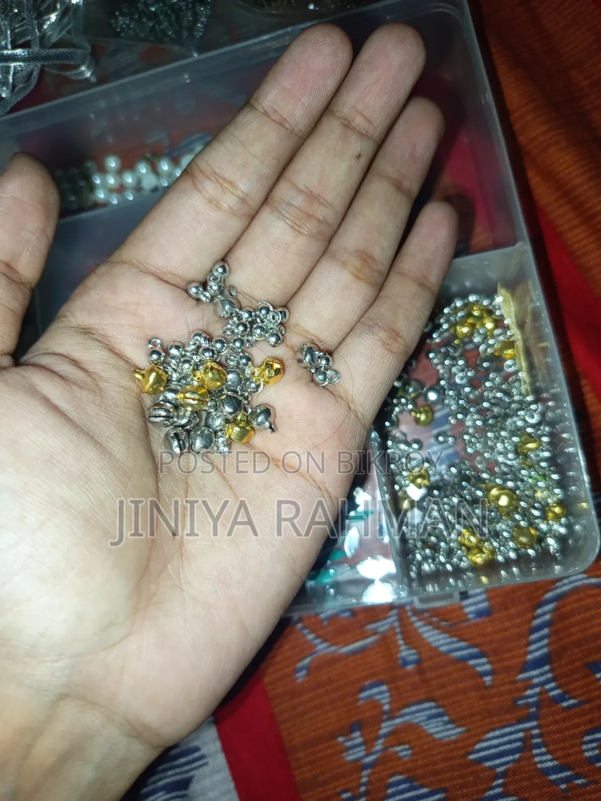 Selling handmade bangle materials below purchase price