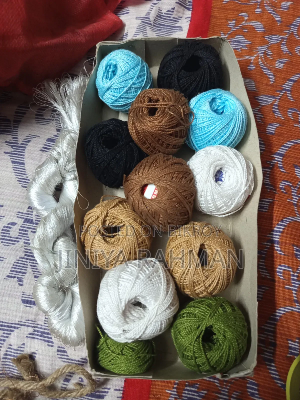 Selling handmade bangle materials below purchase price