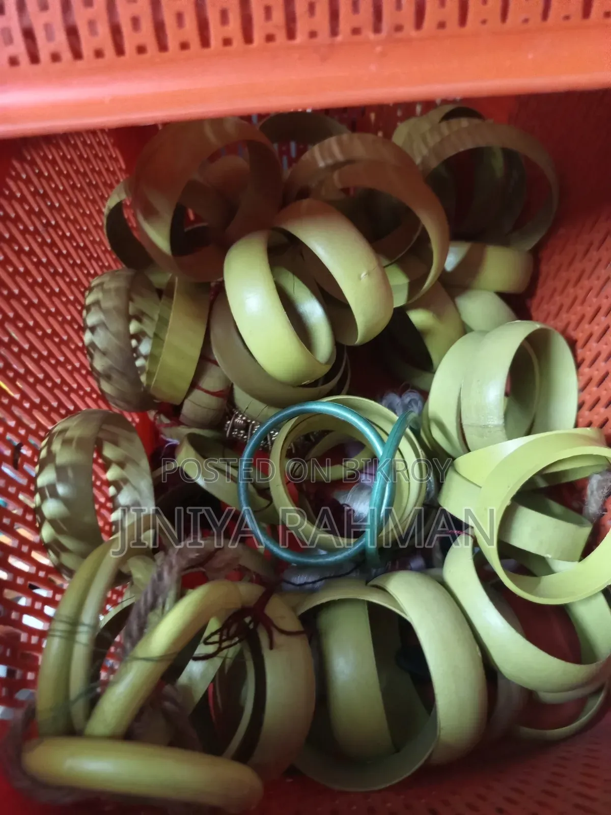 Selling handmade bangle materials below purchase price