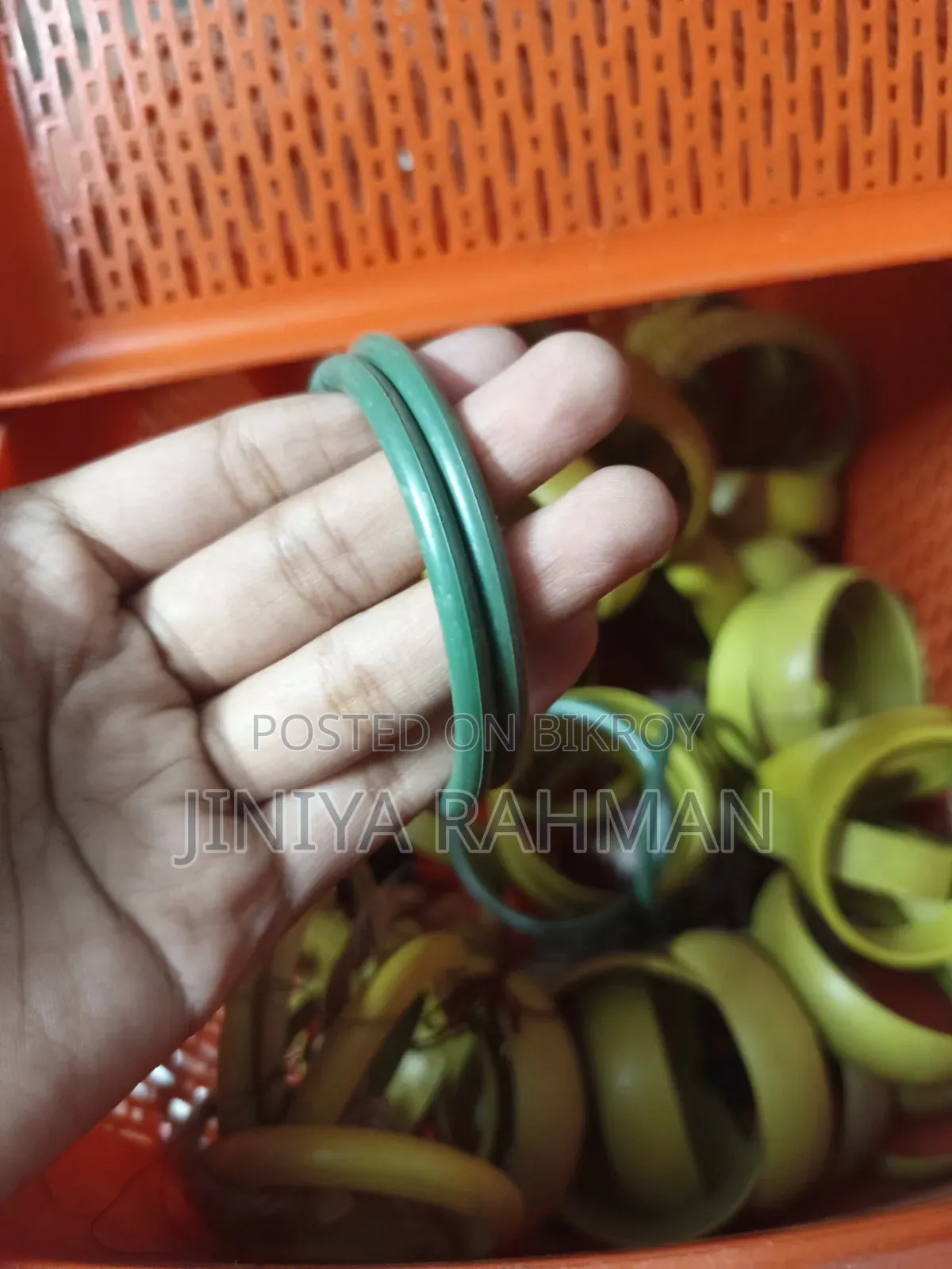 Selling handmade bangle materials below purchase price