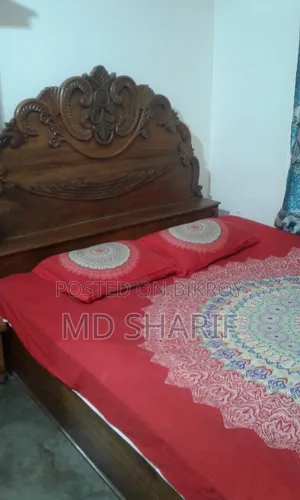 Akash Moni Wooden Box Bed
