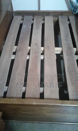 Akash Moni Wooden Box Bed