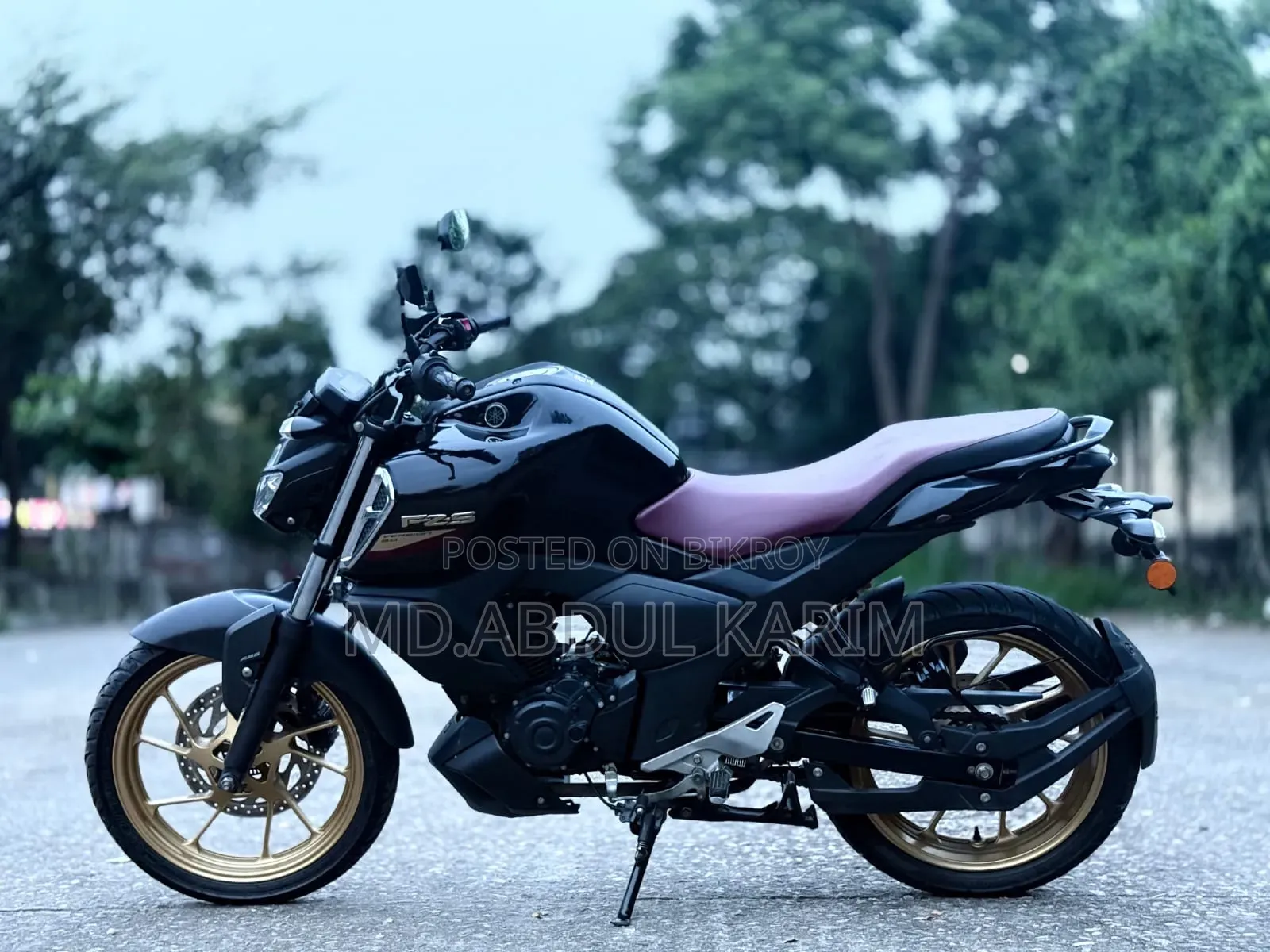 New Yamaha FZS V3 2024 Black