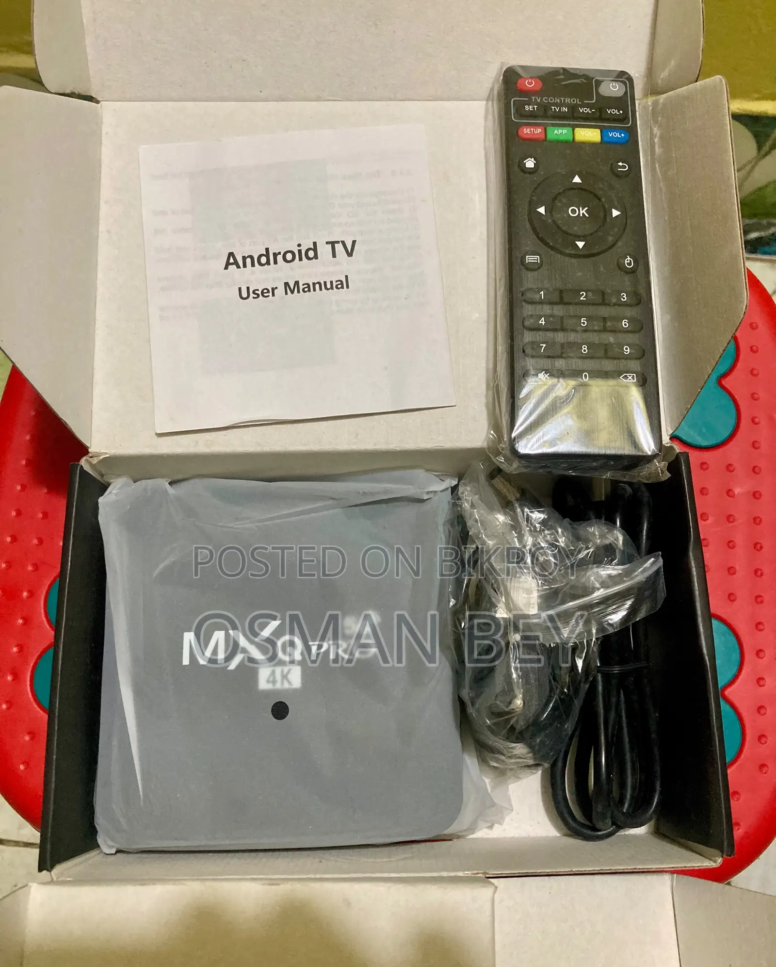 MXQ Pro 5G UHD Android TV Box