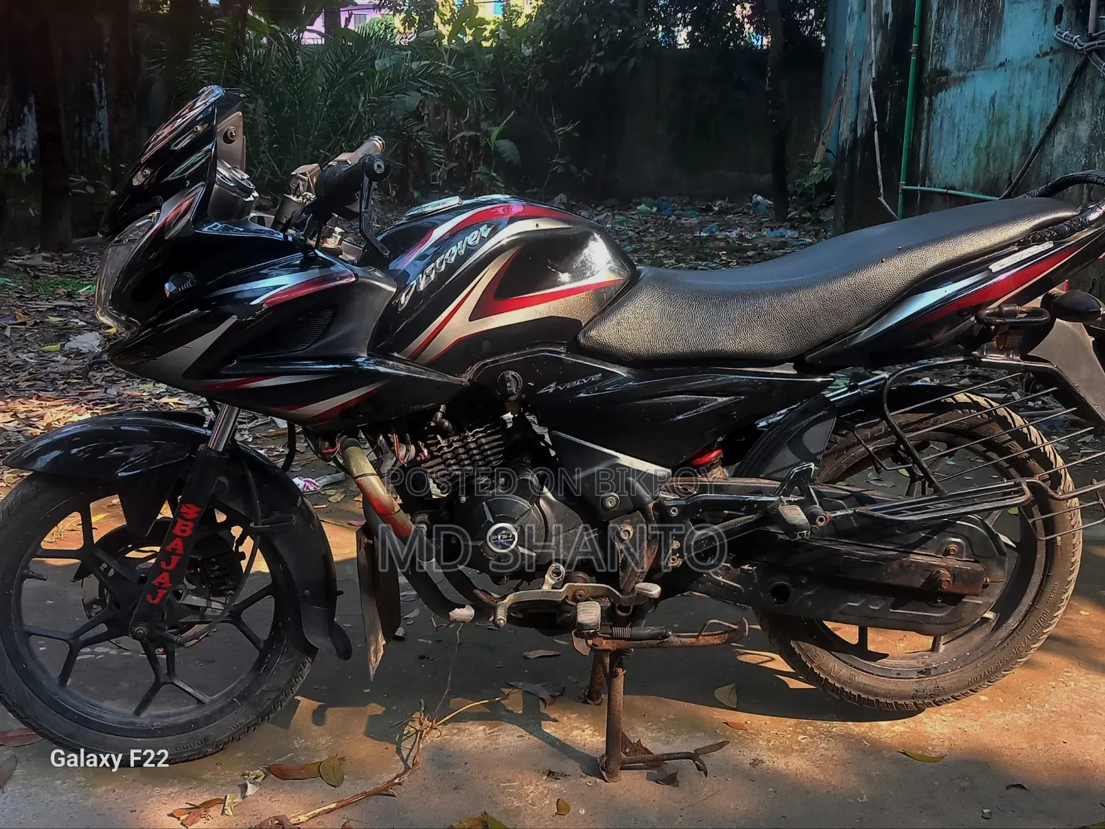 Bajaj Discover 150F 2016 Black
