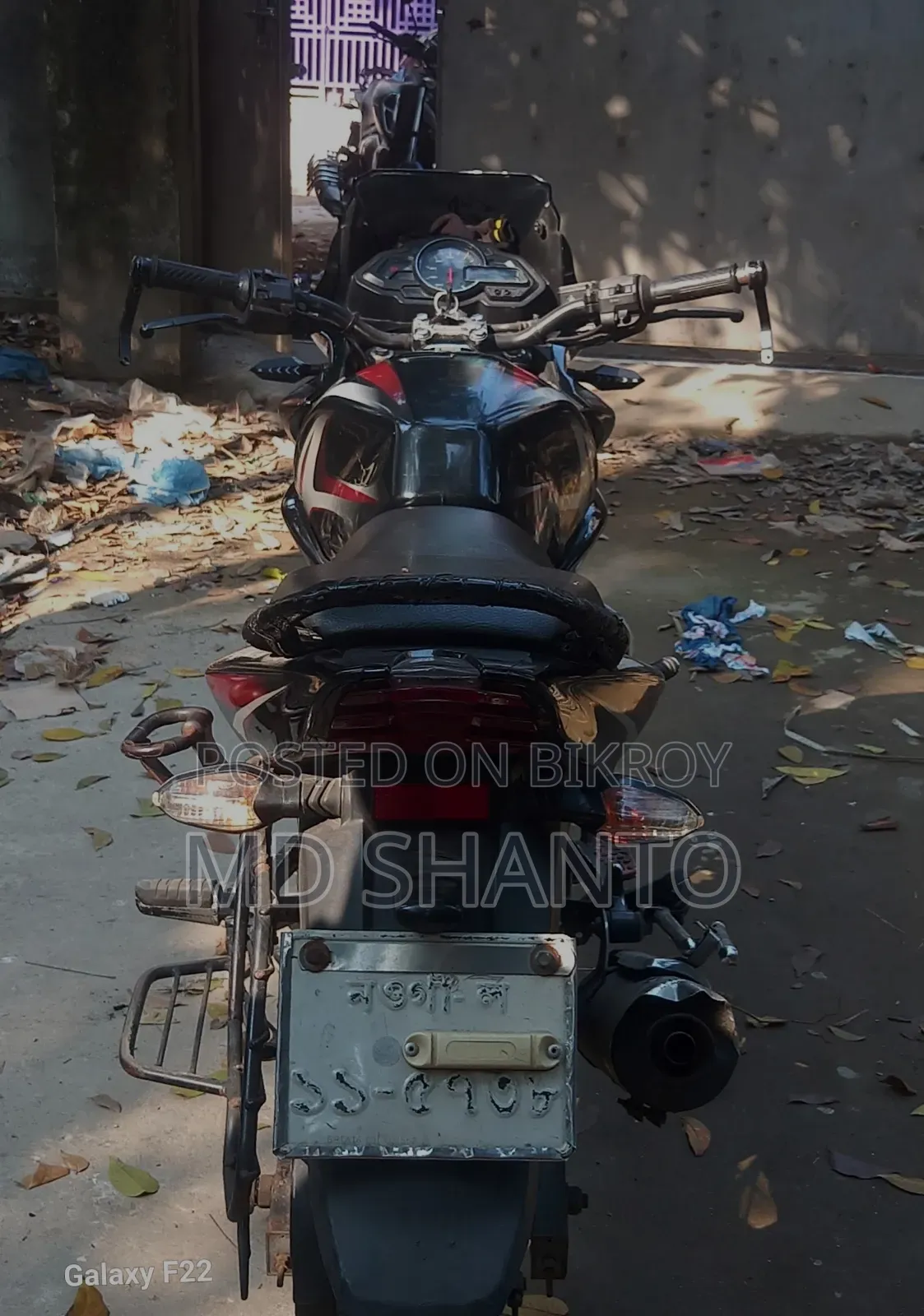 Bajaj Discover 150F 2016 Black