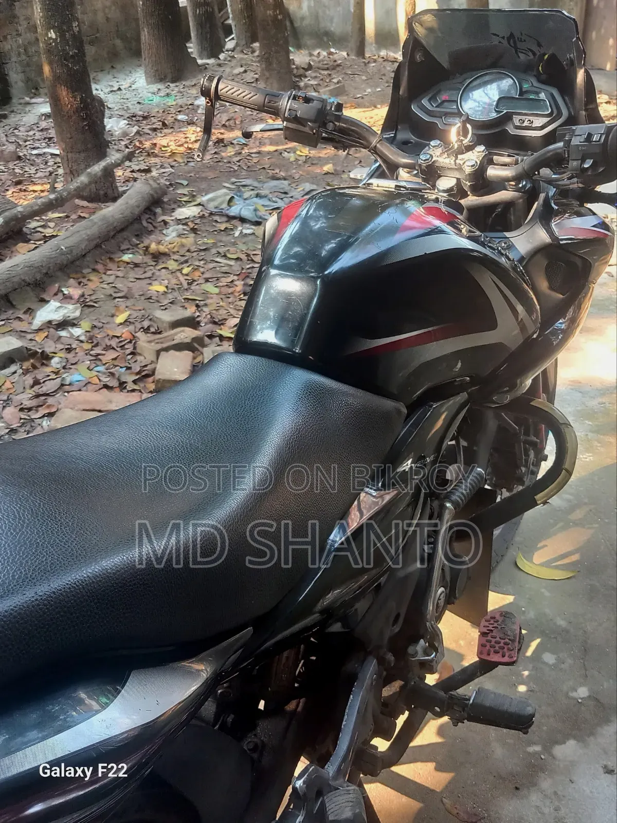 Bajaj Discover 150F 2016 Black