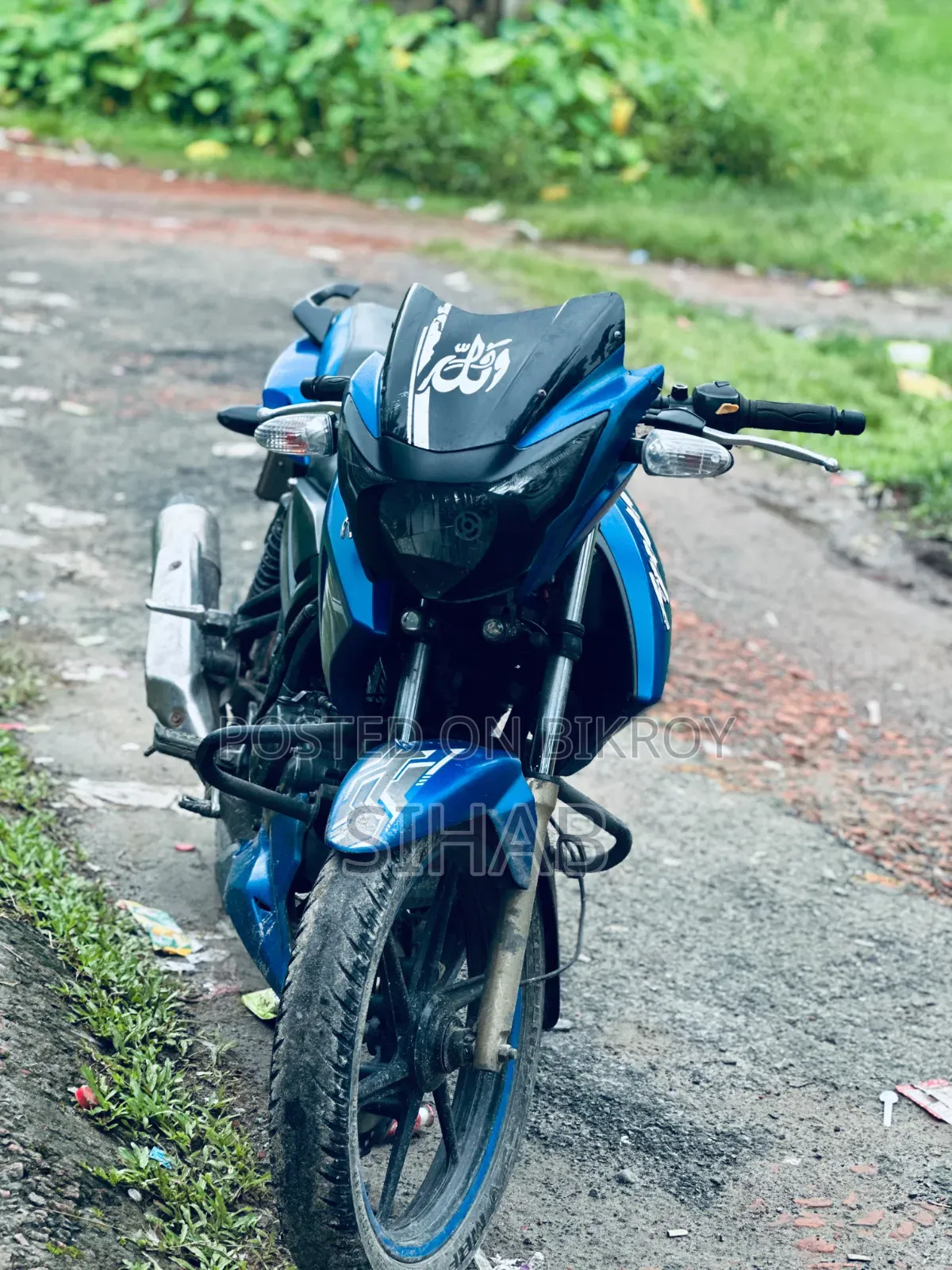 TVS Apache RTR 160 2V 2017 Blue