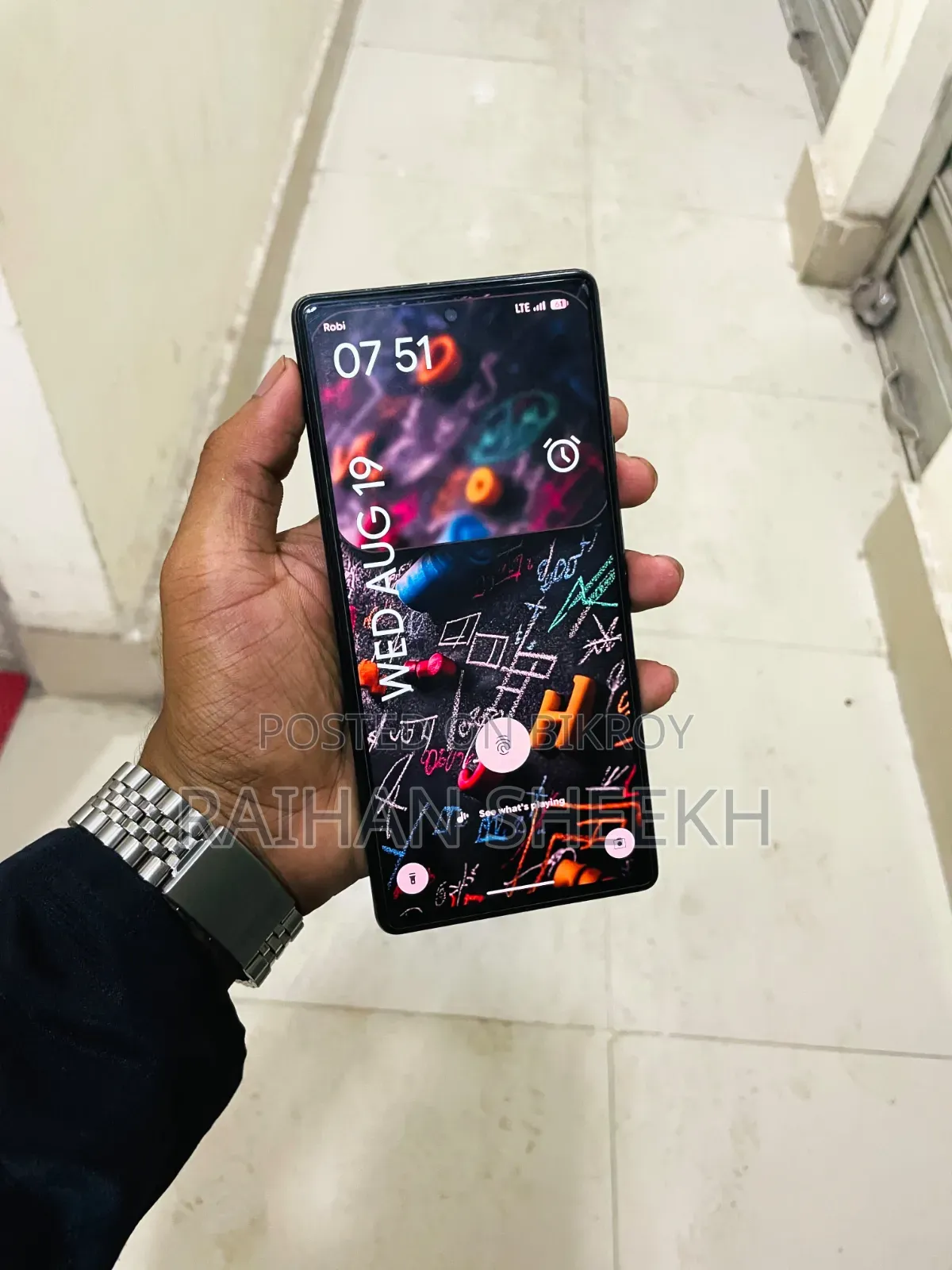 গুগল পিক্সেল ৬ ১২৮ জিবি সিলভার