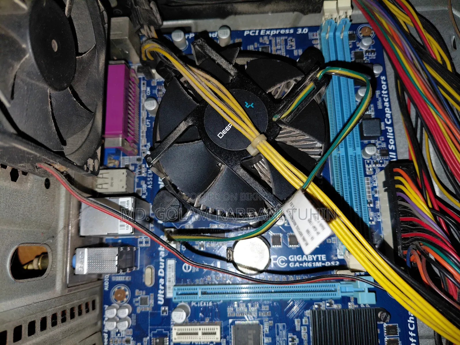 Desktop Computer Gigabyte 8GB Intel Core I3 SSD 500GB