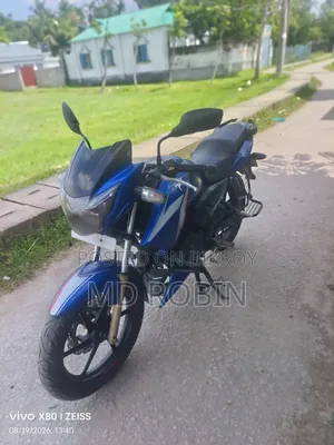 TVS Apache RTR 160 2V 2018 Blue