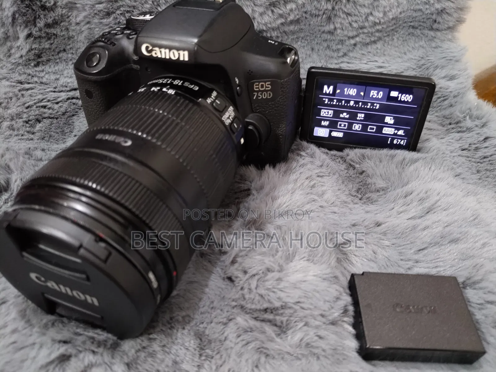 750d+18-135mm Is Lens