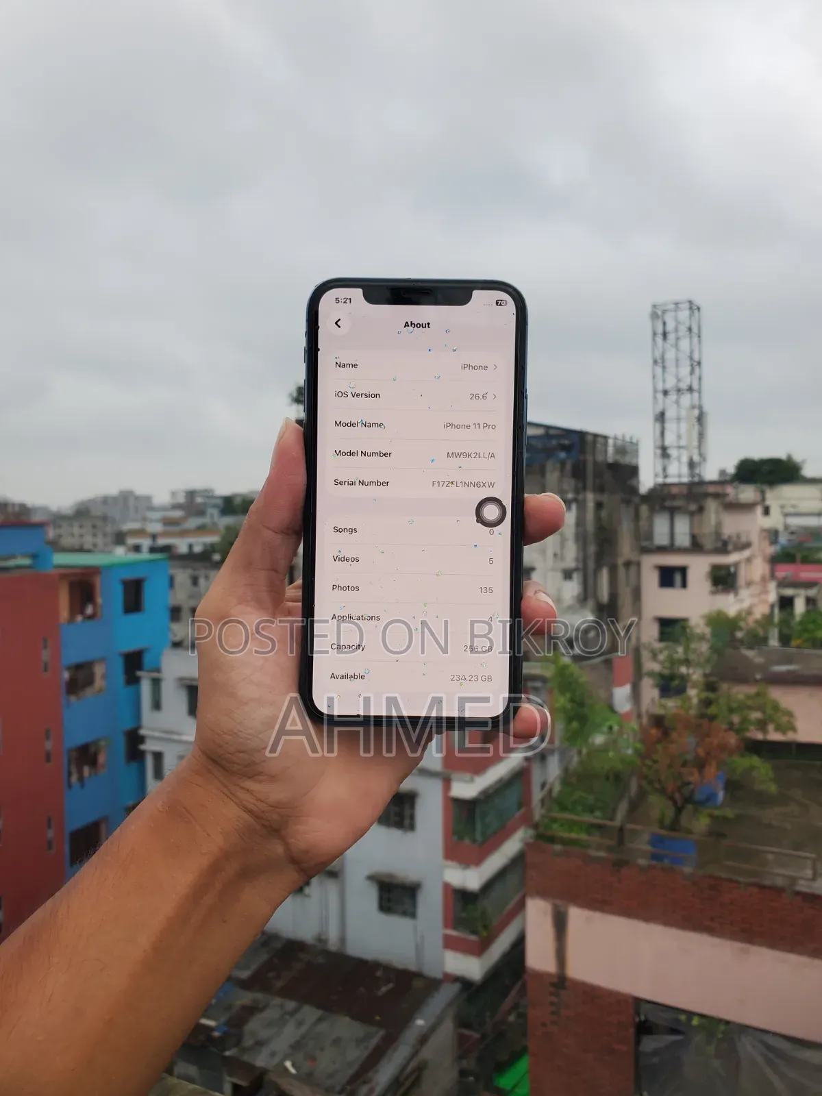 অ্যাপল আইফোন ১১ প্রো ২৫৬ জিবি গ্রীন