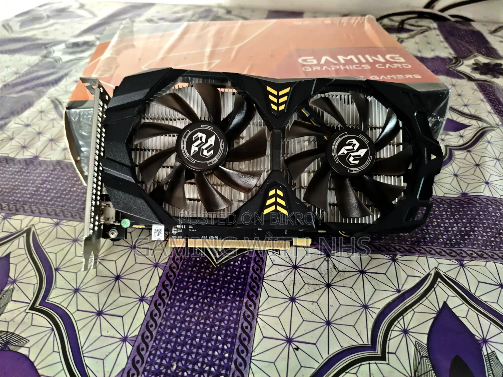 AMD Radeon RX 580 8GB with Box, Full Fresh, Perfect for Gaming