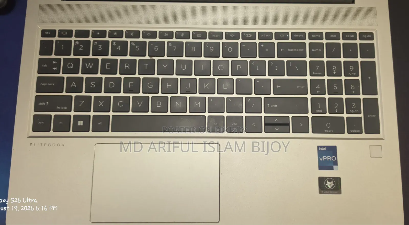 Laptop HP 16GB Intel Core i5 SSD 256GB
