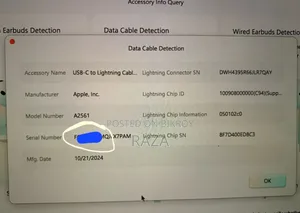iPhone 14 Pro Max Box Cable