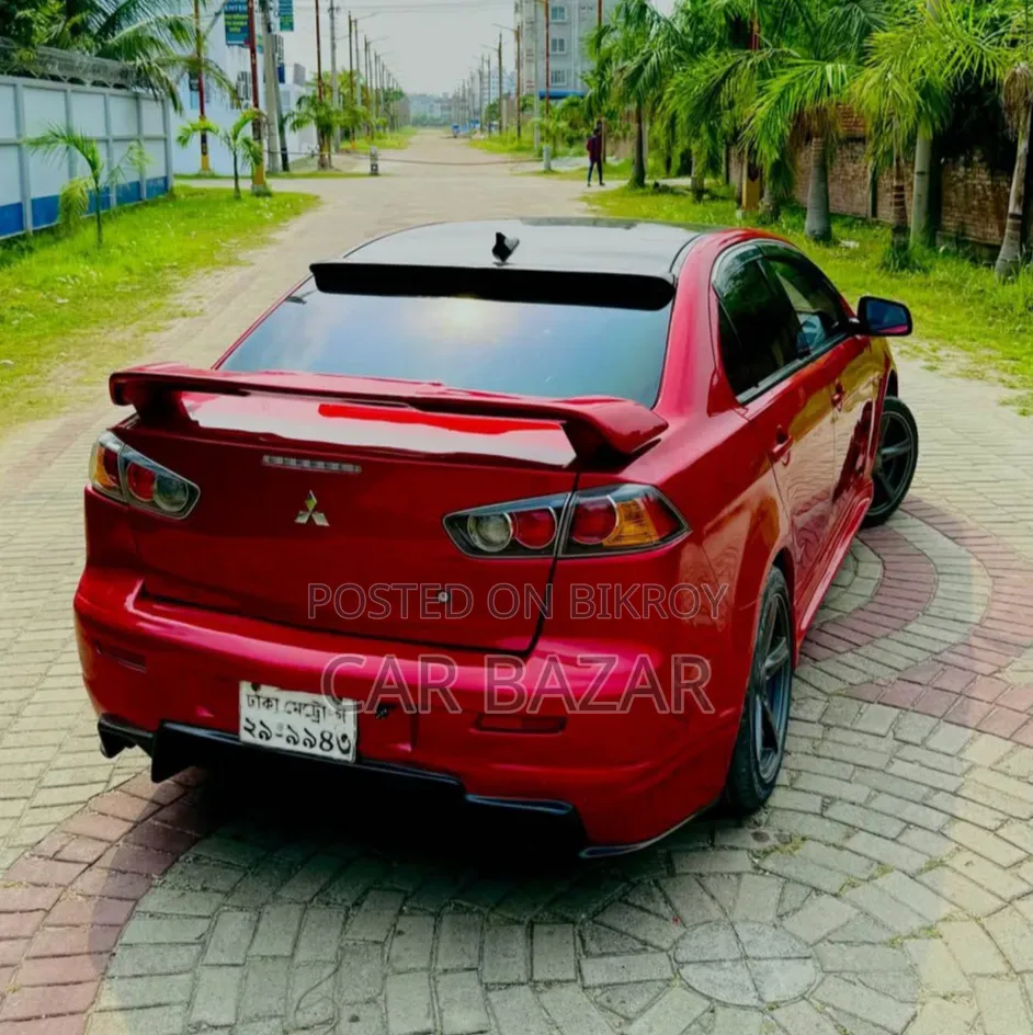 Mitsubishi Lancer 2010 Red