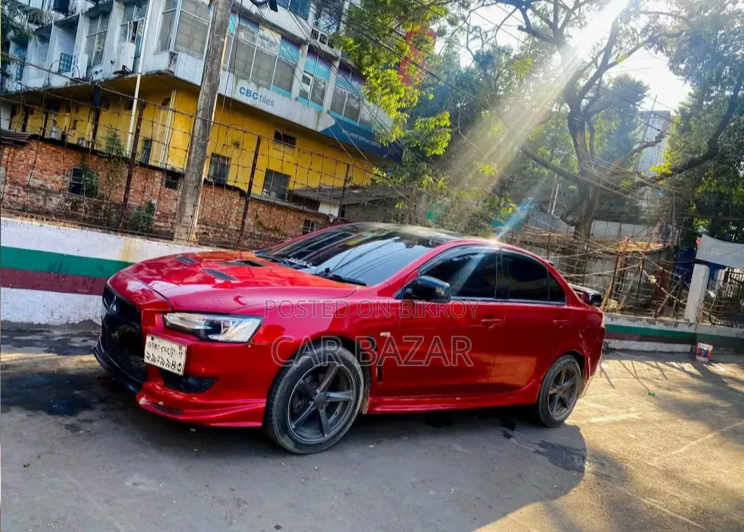 Mitsubishi Lancer 2010 Red