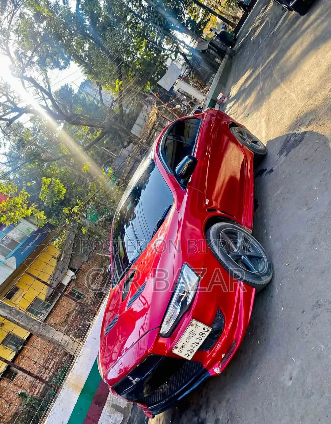 Mitsubishi Lancer 2010 Red