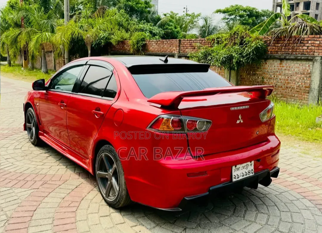 Mitsubishi Lancer 2010 Red