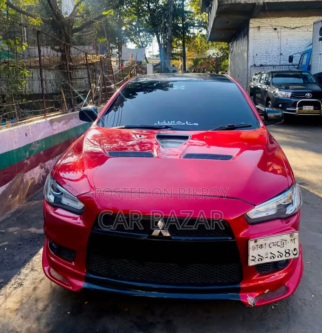 Mitsubishi Lancer 2010 Red