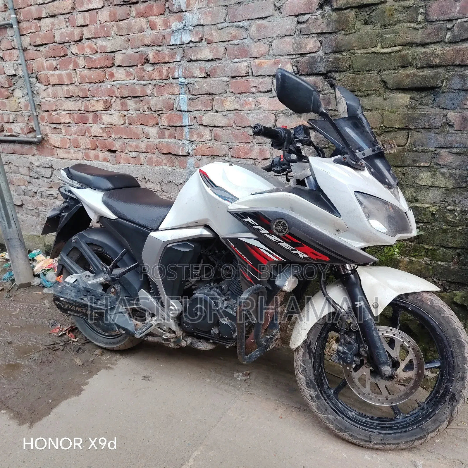 Yamaha Fazer FI V2 2017 White