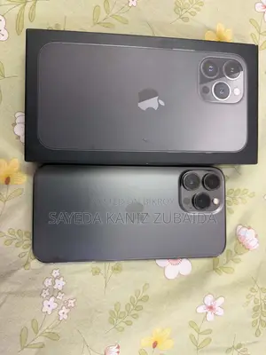 অ্যাপল আইফোন ১৩ প্রো ম্যাক্স ২৫৬ জিবি ব্ল্যাক