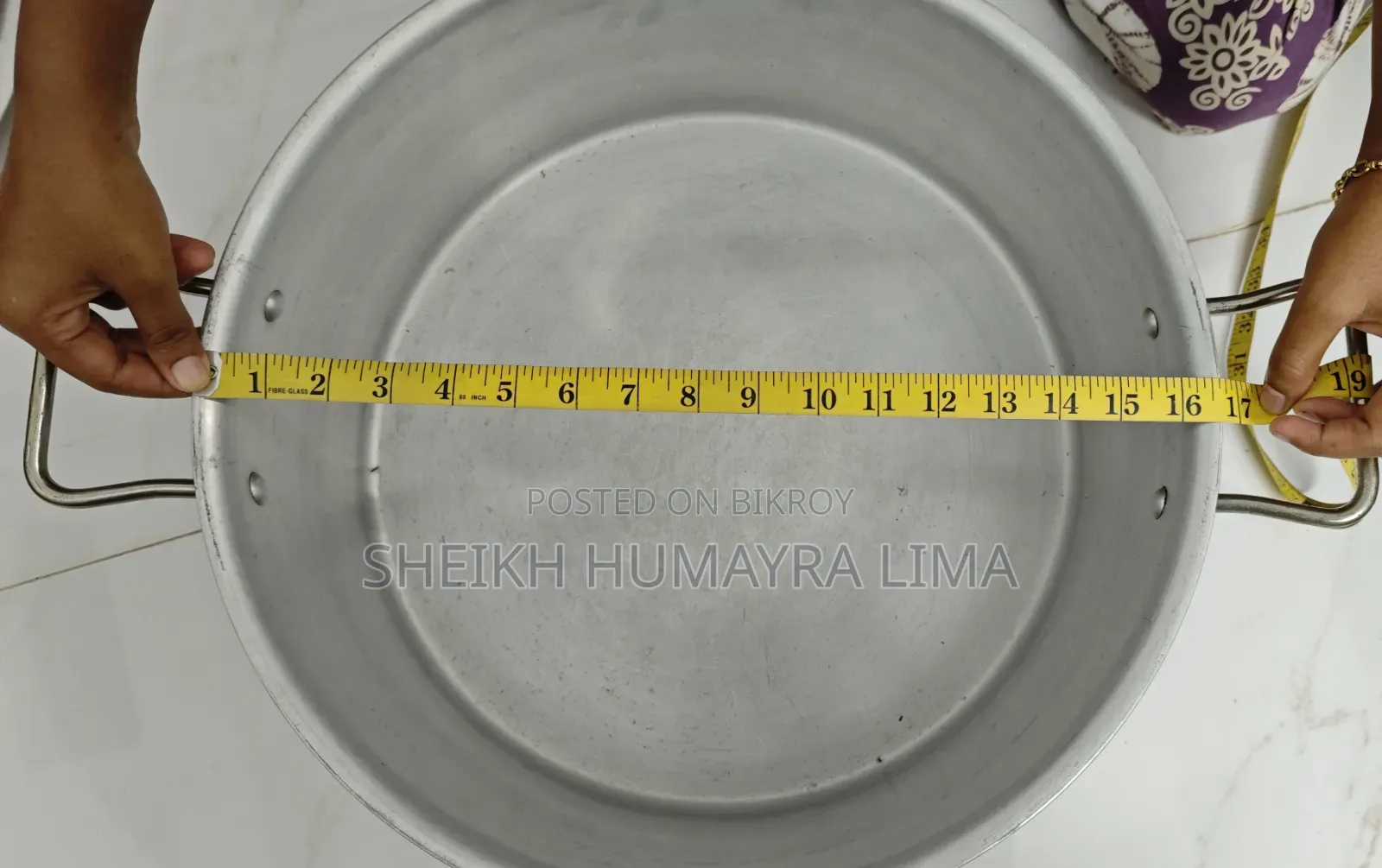 Aluminium Cooking Pot with Lid for Sale