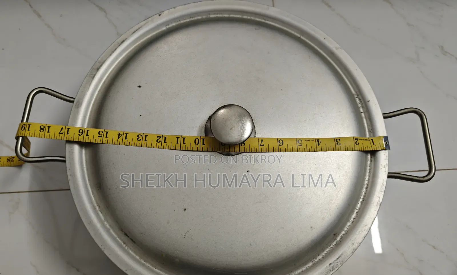 Aluminium Cooking Pot with Lid for Sale