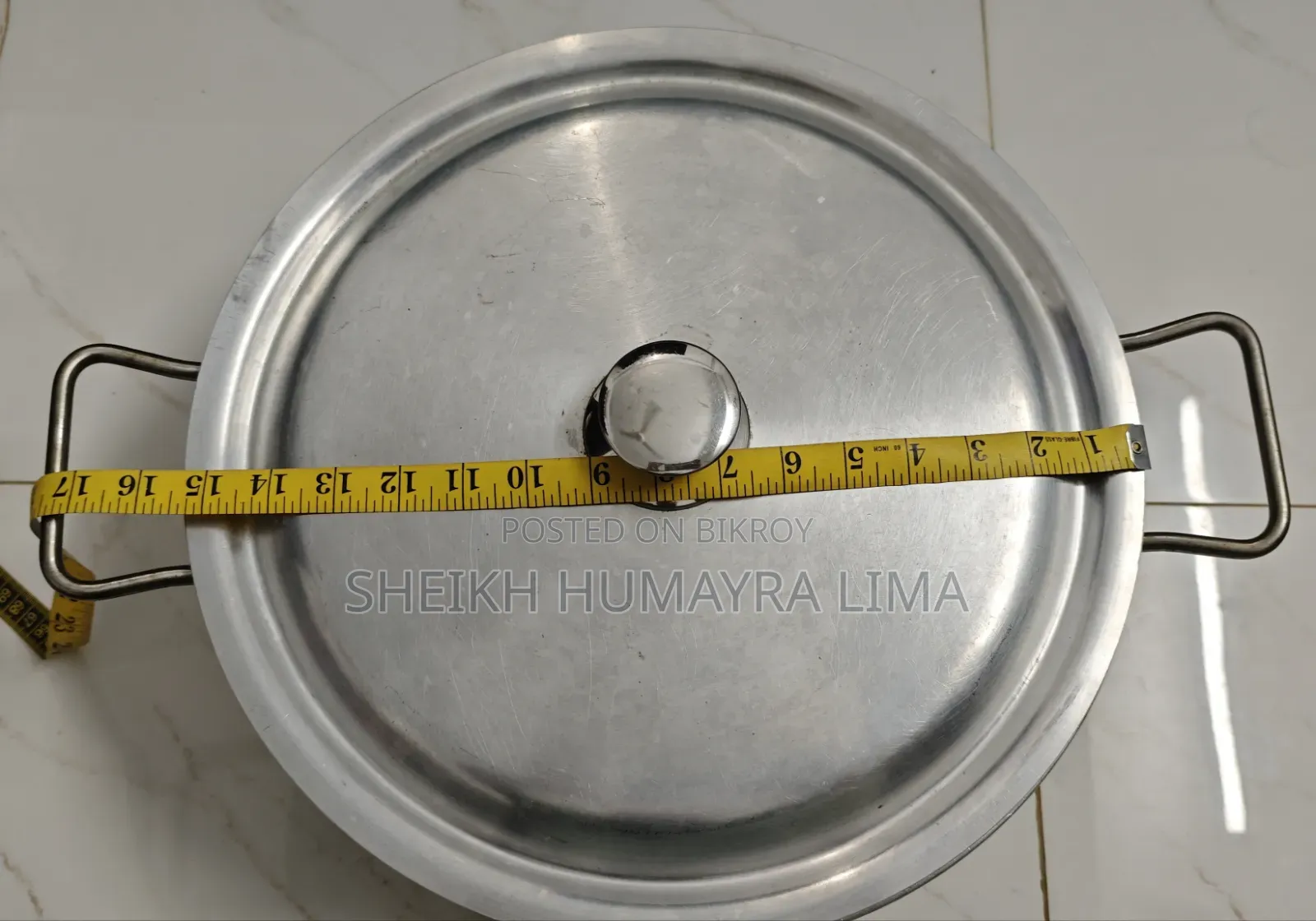 Aluminium Cooking Pot with Lid for Sale
