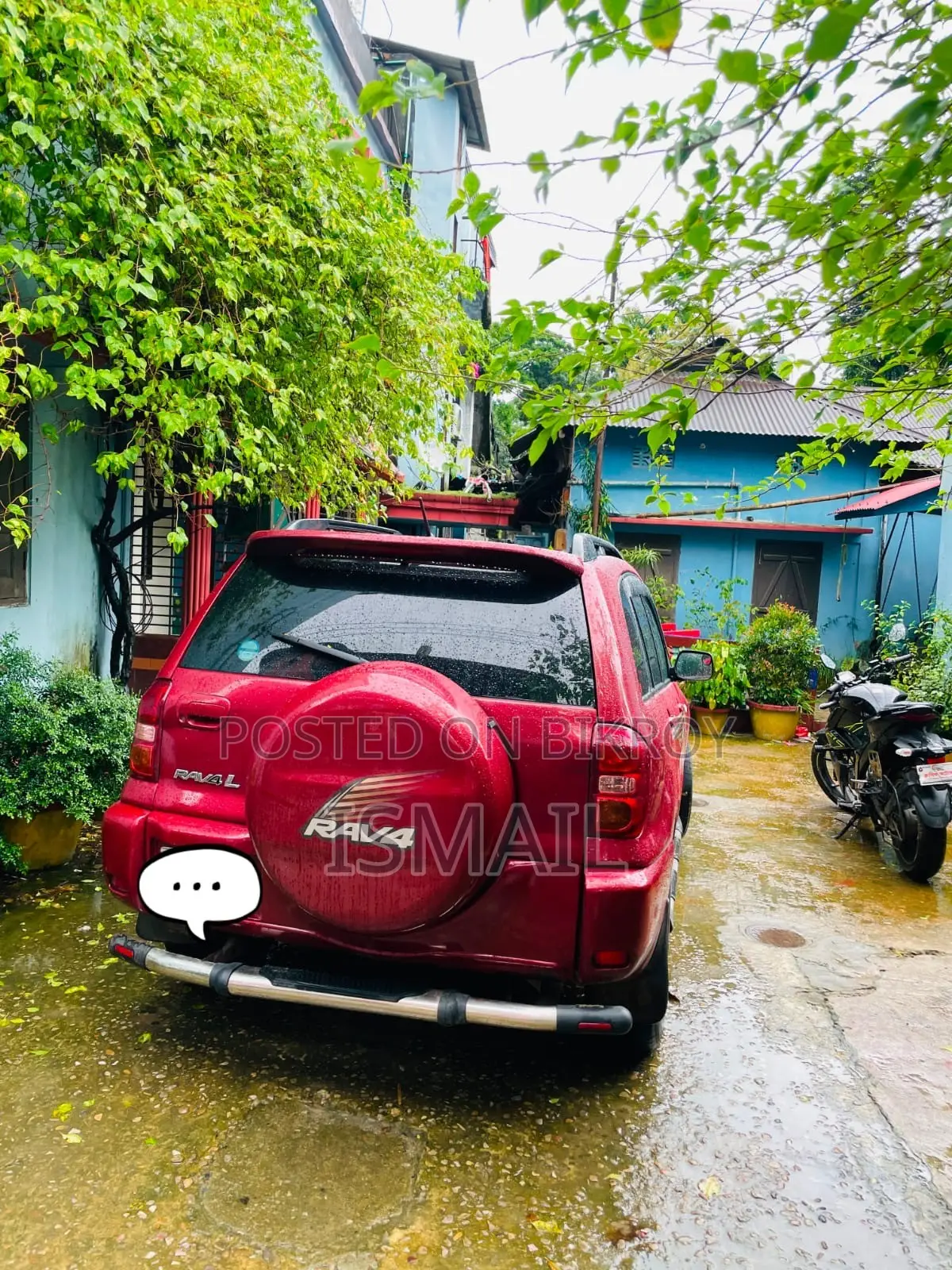 টয়োটা আরএভি৪ ২০০৪ লাল
