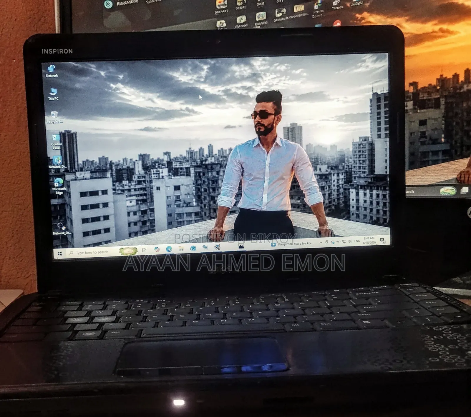 ডেল ল্যাপটপ ৪জিবি ইন্টেল কোর ২ ডুও এসএসডি ১২৮জিবি