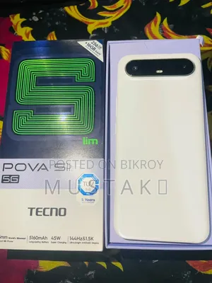 Tecno Pova Slim 5G 256 GB White