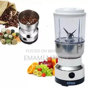 Nima Electric 2 in 1 Blender and Grinder, High Quality Heavy Duty Blen