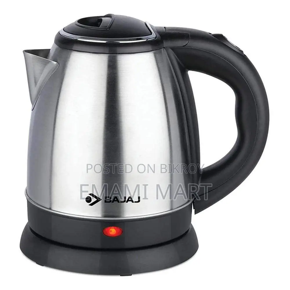 Bajaj 2.0 Litre DLX Electric Kettle | 1350 Watts Kettle with Stainless