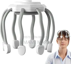Electric Octopus Head Massager Therapy offering a 360-degree massage t