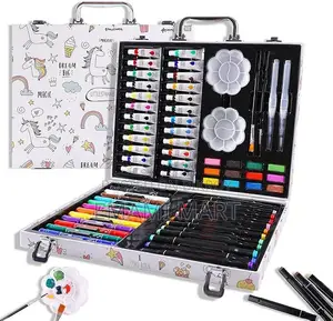 Art Supplies Set for Kids, 66 Pieces Art Set, Highlight Art Markers