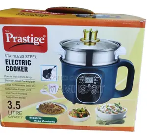 Rice Cooker, 3.5 L Non-Stick Rice Cooker with Steamer Basket, Multi-Co