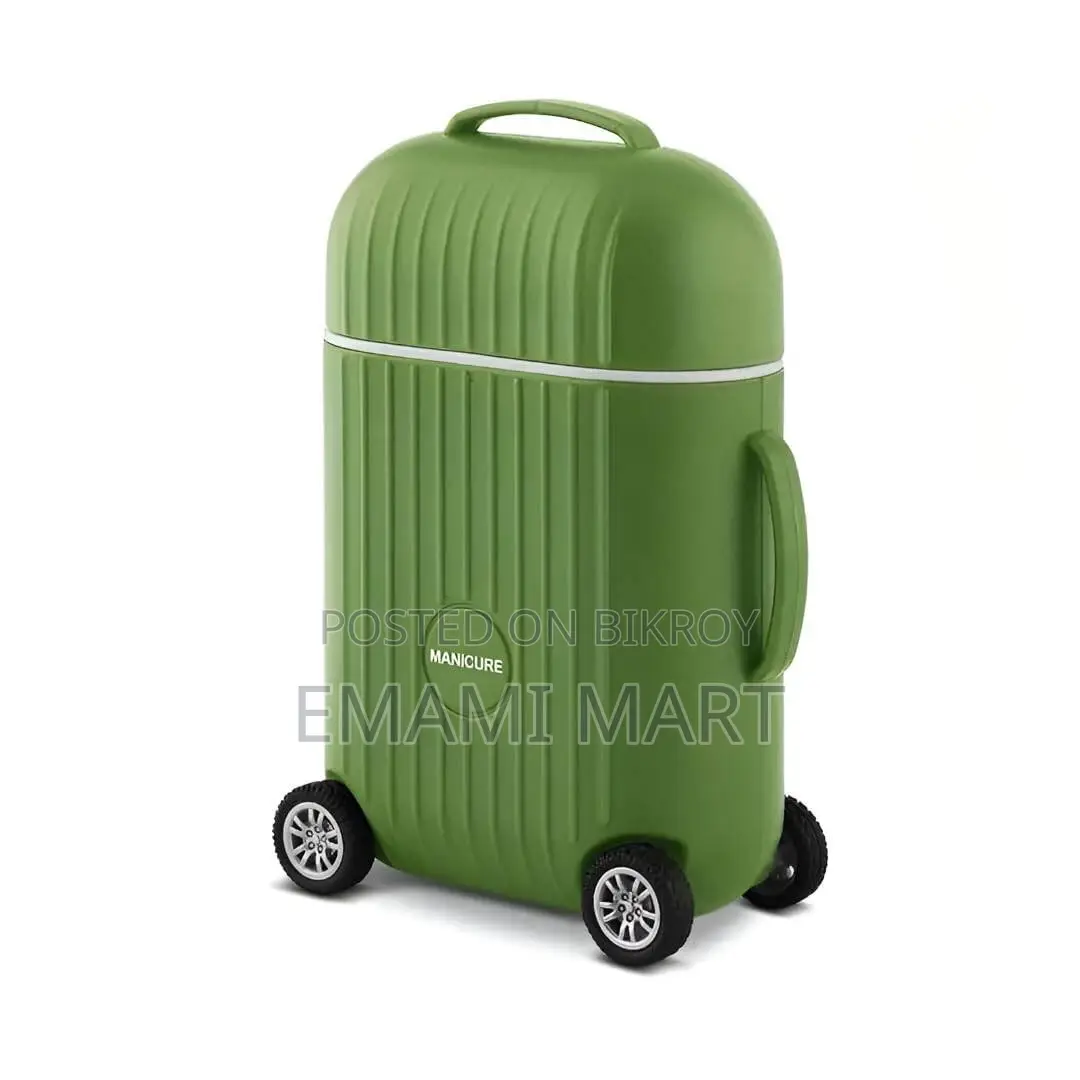 8 in 1 Manicure Pedicure Kit with Mini Suitcase Travel Case
