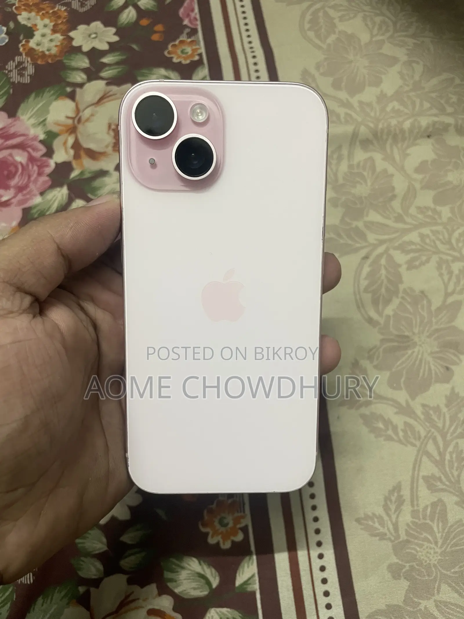 অ্যাপল আইফোন ১৫ ১২৮ জিবি পিংক