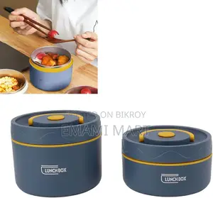 Lunch Box With Thermal Bag, Portable Leakproof Lunch Containers