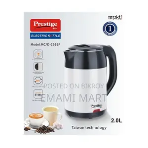 Electric Kettle - 2 LTR - Red & Black Kettles are among the simplest o